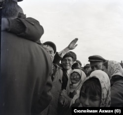 Последно сбогом със сълзи и страдание. ЖП гара Топчии, Разградско. 14.10.1969 г.