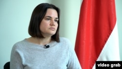 Svetlana Tikhanovskaya.
