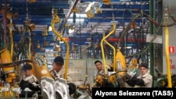 На автомобильном заводе LADA Ижевск