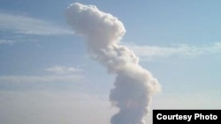 انفجار در زاغه مهمات در بیدگنه شهرستان ملارد، استان تهران. ۲۱ آبان ۱۳۹۰.