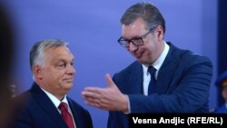 Виктор Орбан и Александар Вучиќ, 14 ноември 2024
