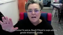 Garažni internet šou Rouzi O'Donel sa zvezdama Brodveja