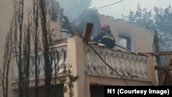 Gašenje požara u okolini Prokuplja na jugu Srbije, 8. jul 2025.