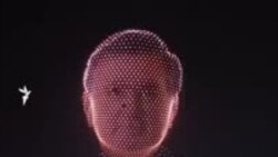 Портреты президентов трех стран Центральной Азии нарисовали дроны