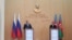 Главы МИД России и Азербайджана - Сергей Лавров (слева) и Джейхун Байрамов (архив) 