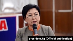 Гульмира Кудайбердиева.