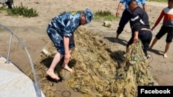 Ысык-Көл облустук милициясы жарыялаган сүрөт. Архив.