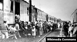 ჩეჩნბისა და ინგუშების დეპორტაცია ყაზახეთში, 1944 წელი.