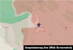 Білогорівка на мапі DeepState станом на 14 червня 2025 року
