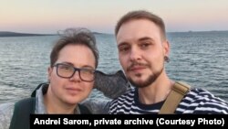 Андрэй Саром і Аляксей Бачынскі, фота з прыватнага архіву