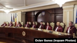 Curtea Constituțională a luat decizia în privința legii pensiilor magistraților în ședința din 20 octombrie (Fotografie de arhivă).