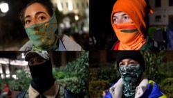 What Georgian Protesters Think About Government Banning Masks At Rallies