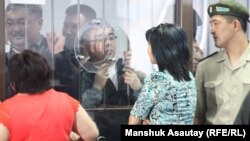 На суде по «Хоргосскому делу». Алматы, 20 июня 2013 года. 