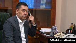 Садыр Жапаров. 