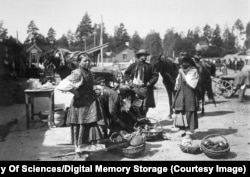 Украински селяни в региона на Киев в края на 19-и или началото на 20-и век