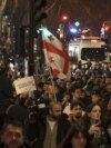 Fresh Protests In Tbilisi Over Alleged Election Fraud
