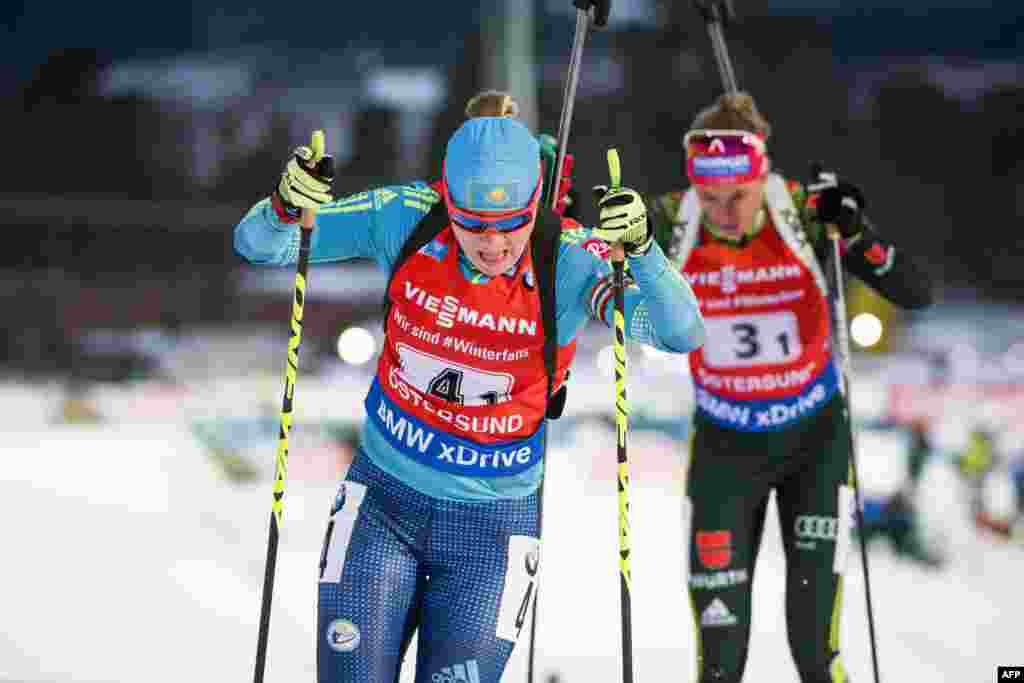 Биатлоншы Галина Вишневская "Пхенчханда карьерасындағы ең үздік нәтижесін көрсетуді қалайды".&nbsp;