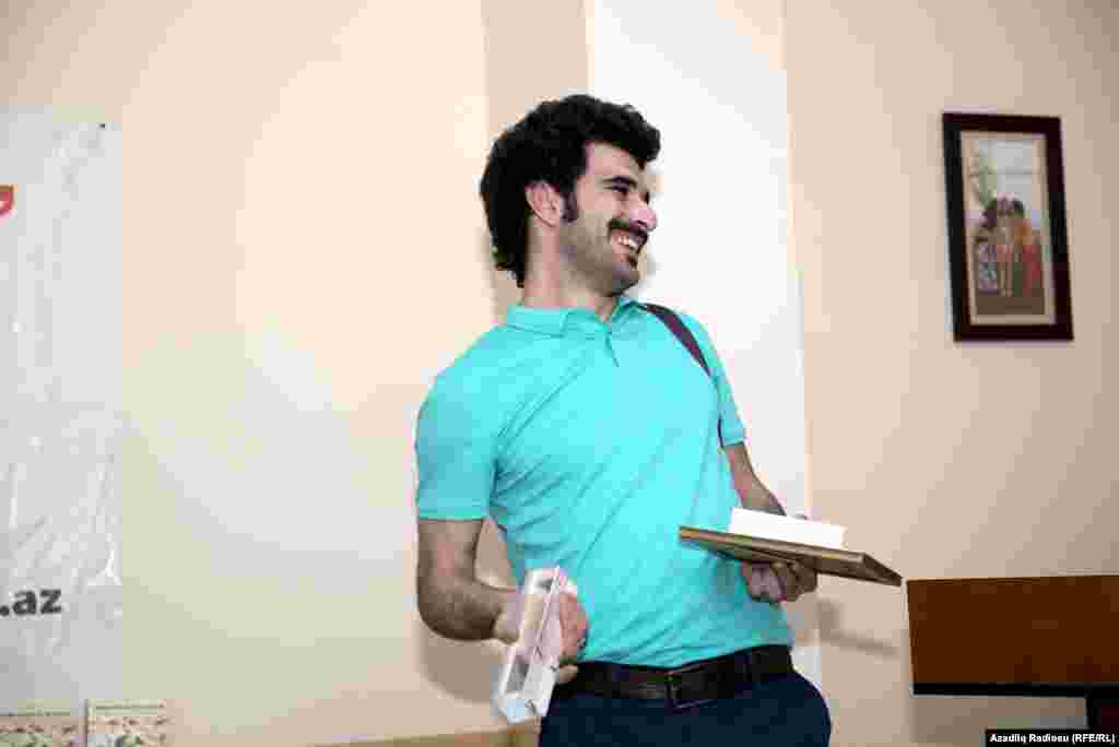 "Ədəbi Azadlıq-2014" müsabiqəsinin hekayə nominasiyasında qalibi Şəhriyar del Gerani