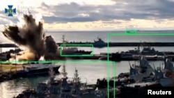 Ucraina susține că a atacat cu drone subacvatice un submarin rus, Moscova neagă acest lucru