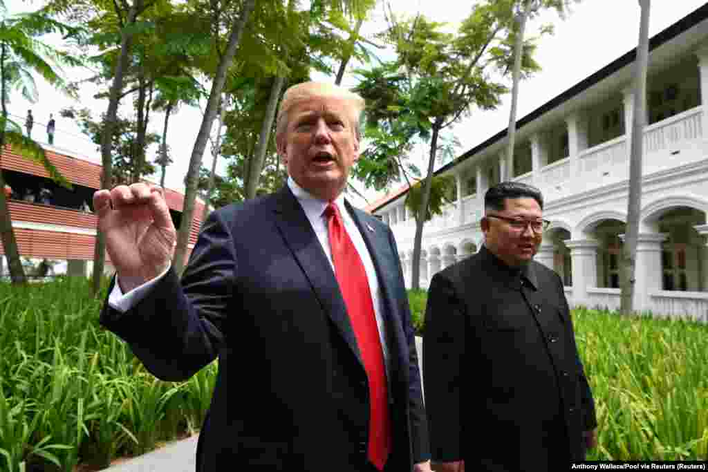 "Фантастикалык жолугуу" деп мүнөздөдү Дональд Трамп.&nbsp;