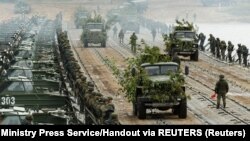 Доказите собрани од социјалните мрежи покажуваат дека руските војници и опрема масовно се преместуваат од Далечниот исток на земјата. (слика од датотека)