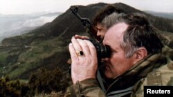 Ratko Mladić iznad Goražda, april 1994.
