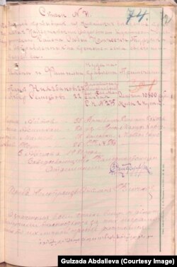 Үркүндөн кийин мекенине кайткан кыргыздар тууралуу Казакстандагы архивден табылган маалыматтар.