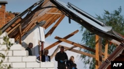 Приватний будинок у Польщі, який був пошкоджений під час дронової російської атаки. 10 вересня 2025 року