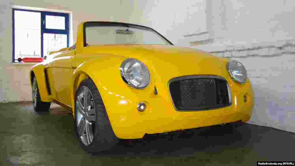 Прототип "жапорожца-кабрио", произведенный на Запорожском автомобильном заводе (ЗАЗ)