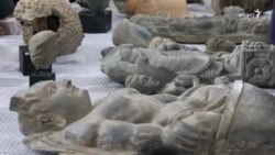 افغانستان ته سپارل شوي ۳۳ اثار موزيم کې ځای پرځای شول