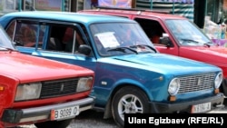 Авторынок в Бишкеке.
