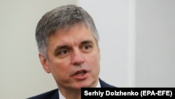 وادیم پریستایکو وزیر امور خارجۀ اوکراین