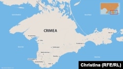 Политическая карта Крыма