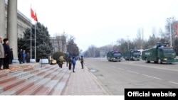 Парад полка специального назначения. 25 января 2014 года.