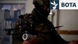 Dronët ukrainas patrullojnë “qytetin fantazmë”