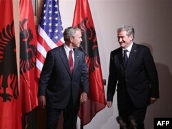 Përveç takimit në Zyrën Ovale me George Bush, Berisha kishte pritur në vizitë zyrtare në Shqipëri, presidentin amerikan, George W.Bush. Kjo vizitë ishte realizuar më 10 qershor, 2007.