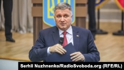 Арсен Аваков під час брифінгу щодо справи Шеремета. Київ, 12 грудня 2019 року