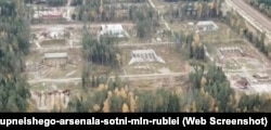 51-й арсенал ГРАУ, недостроенные укрепления, кадр из сюжета телеканала РЕН-ТВ