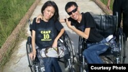 Брат и сестра - Ажар и Азамат Аязбаевы.   
