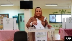 Сауд Арапстанда аялдар шайлоо укугуна 2015-жылы гана ээ болушту. Жидда шаары. 12.12.2015.