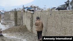 The Chaman-e Babrak settlement in Kabul