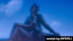 "Эсимде", Жоомарт Кадыралиев тарткан сүрөт.