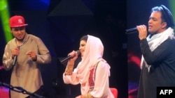 Зулала Хашими (ортодо) "Ооган жылдызы" жарышында. Кабул, 9-март, 2017-жыл 
