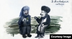 "Матвеевском сквере" - один из первых эскизов к фильму "Ненаписанная пьеса"