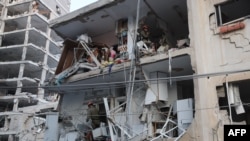 დანგრეული სახლი ქალაქ ბათ-იამში