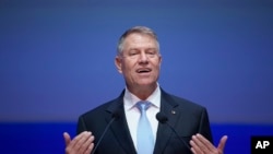 Klaus Iohannis, președintele României. 