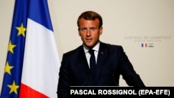Francuski predsednik Emanuel Makron