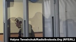 Підозрюваний у залі суду