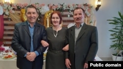 Газизҗан Хәйбуллин (уңда)