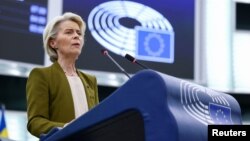 Președinta Comisiei Europene, Ursula von der Leyen, susține discursul anual privind Starea Uniunii Europene în fața Parlamentului European.